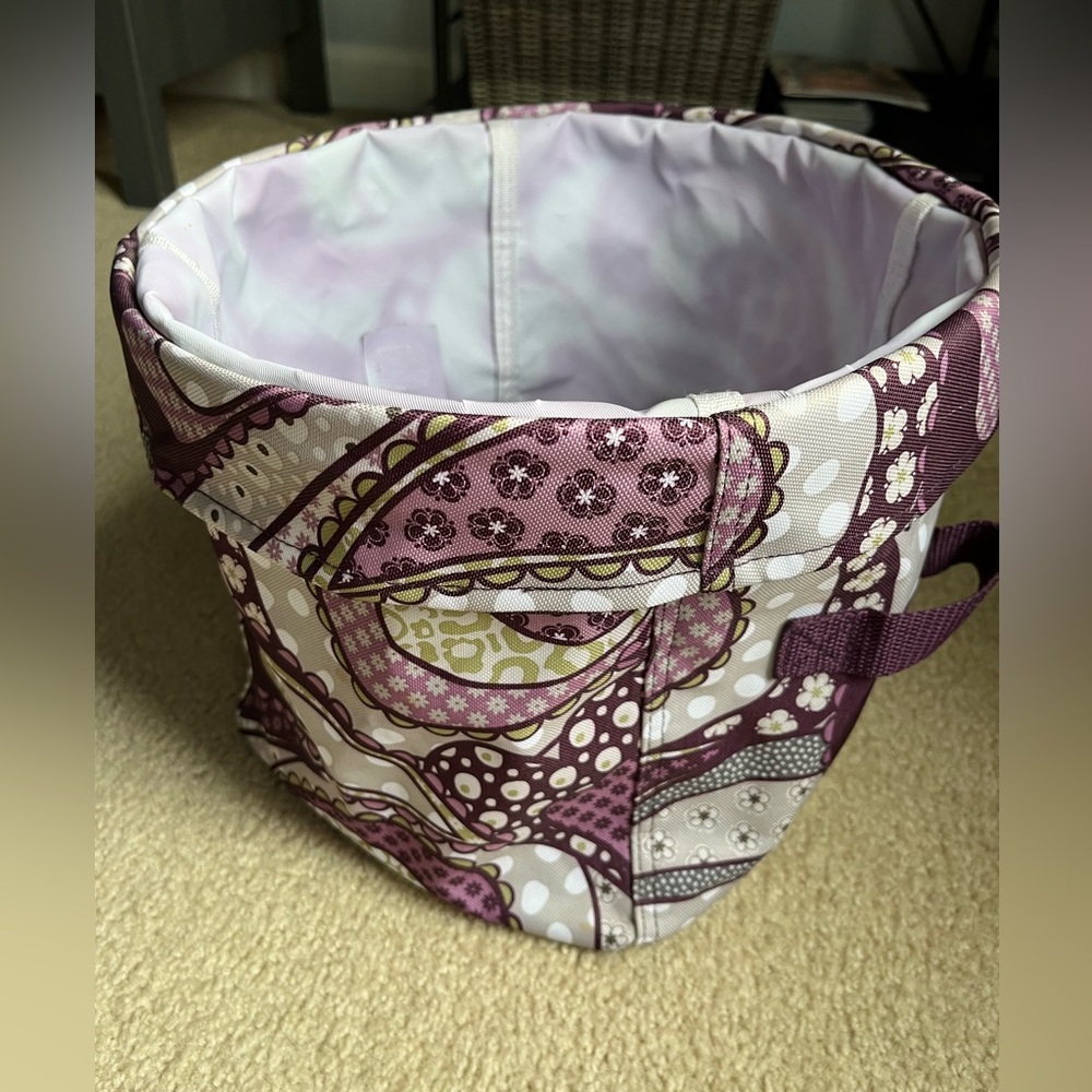 Thirty-One Round Storage Tote - Picture 2 of 5